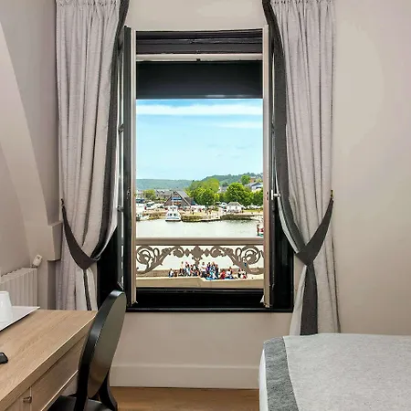 Western Le Cheval Blanc -vue Sur Le Port-plein Centre Hotel Honfleur