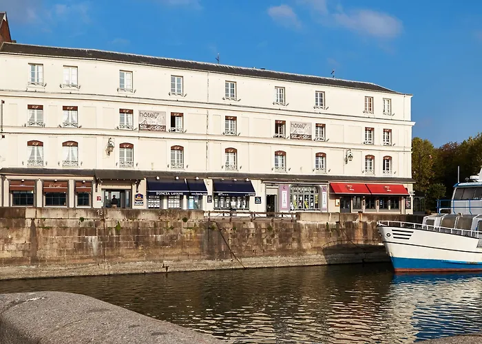 Hotel Western Le Cheval Blanc -vue Sur Le Port-plein Centre Honfleur
